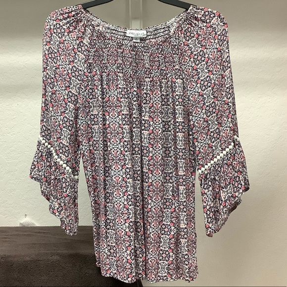 Westport Tops - Westport Blouse 3/4 Length Sleeve Sz M